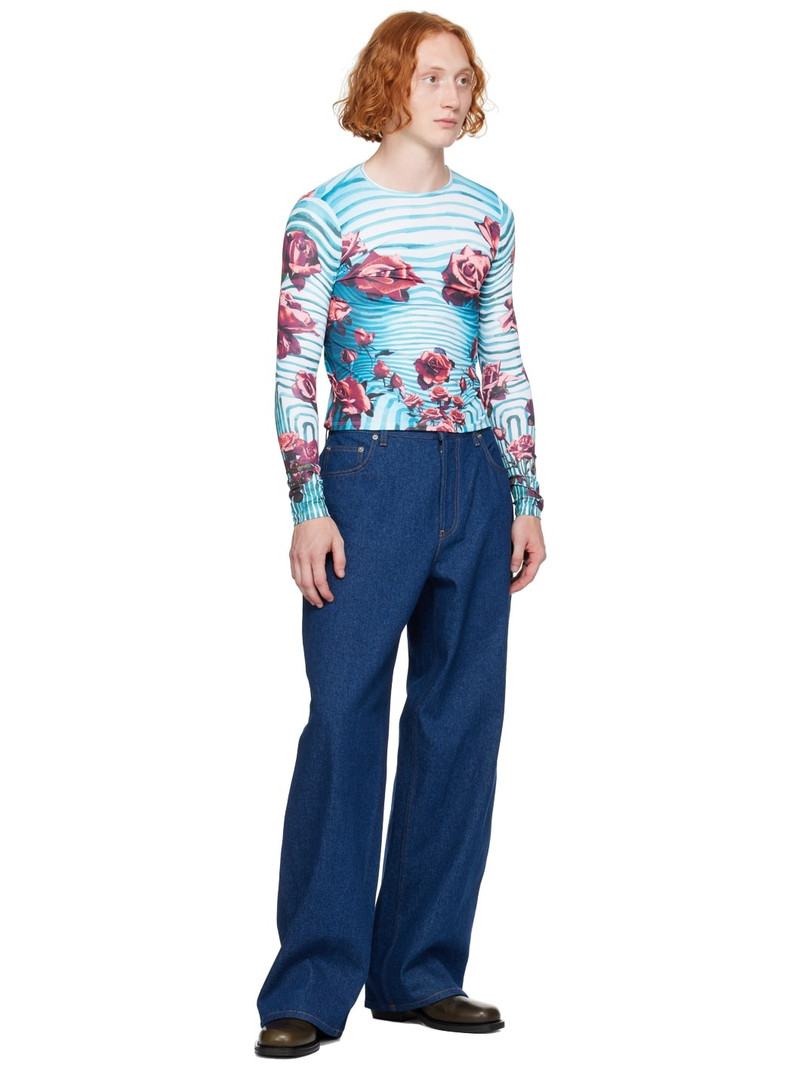 Jean Paul Gaultier Indigo 'The Marinière' Jeans outlook