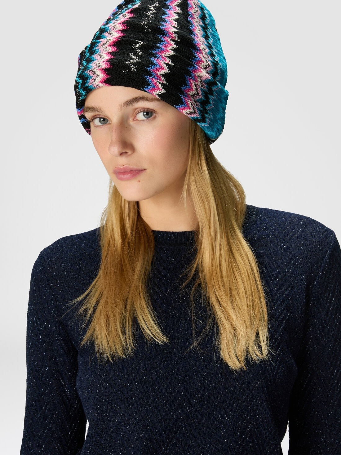 Wool and viscose beanie - 3