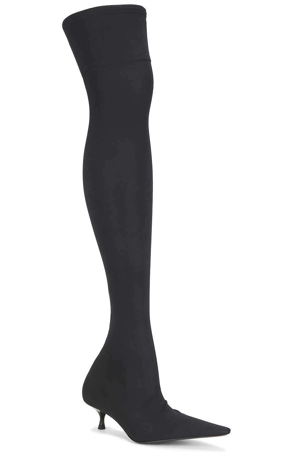 Jersey Thigh High Boot - 2