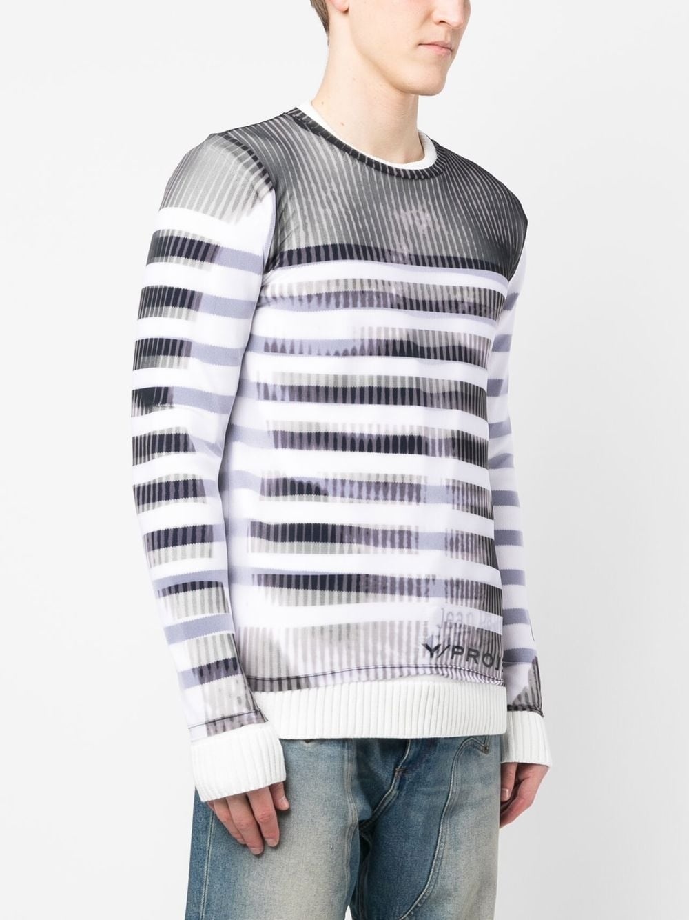x Jean Paul Gaultier striped jumper - 4