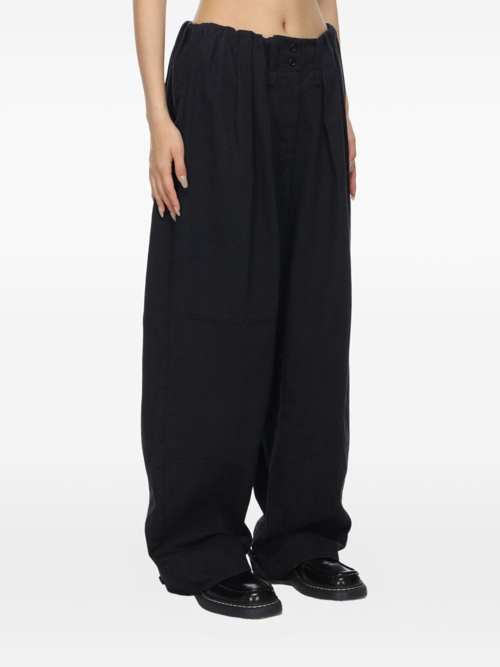 Full Gather trousers - 3