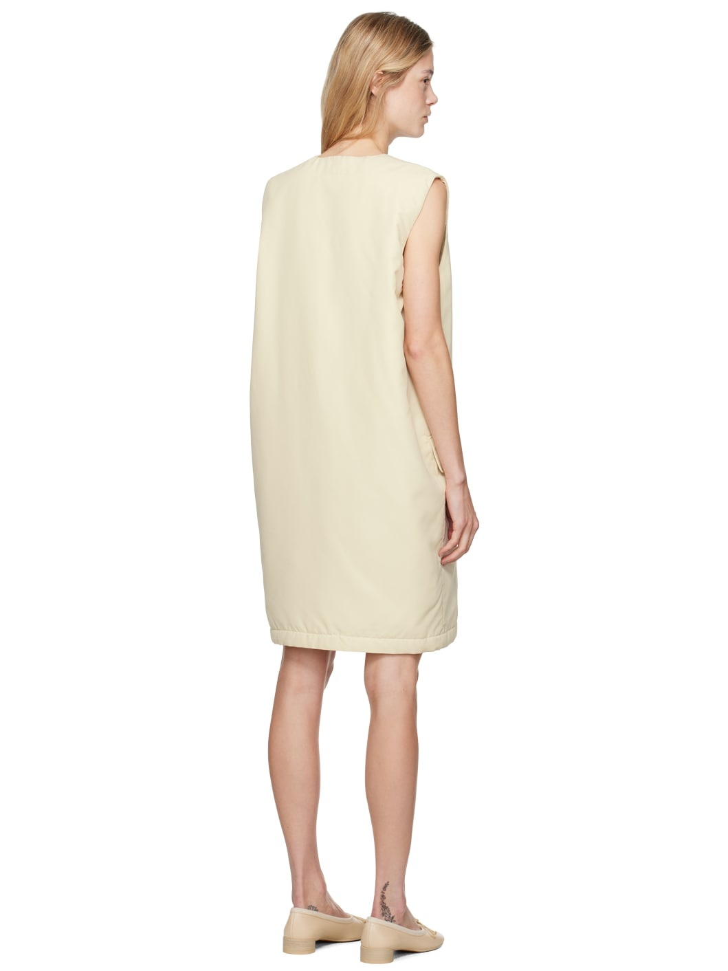 Off-White Insulated Minidress - 3