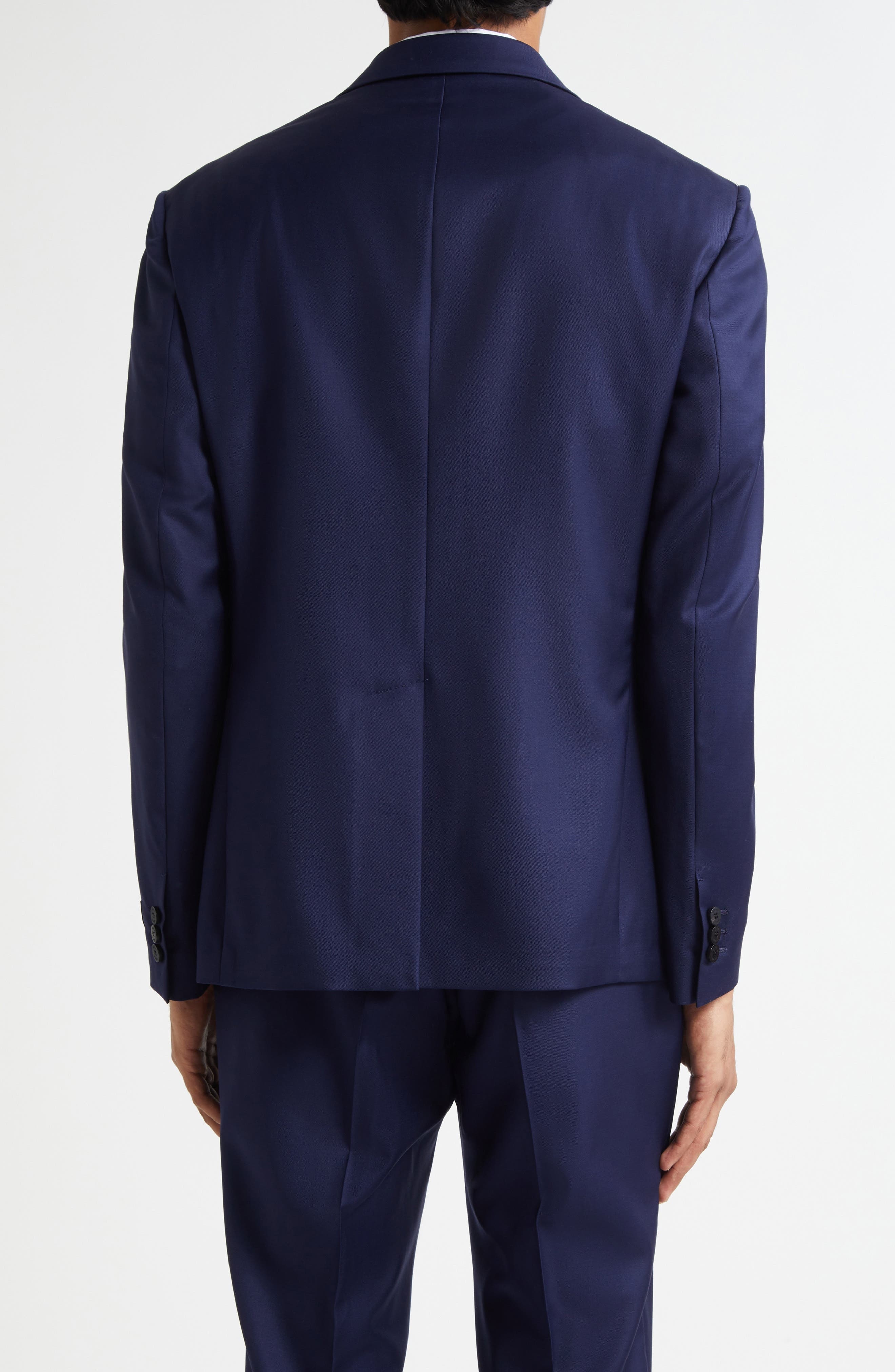 Versace Medusa Biggie Wool Plain Weave Sport Coat in Ink at Nordstrom - 2