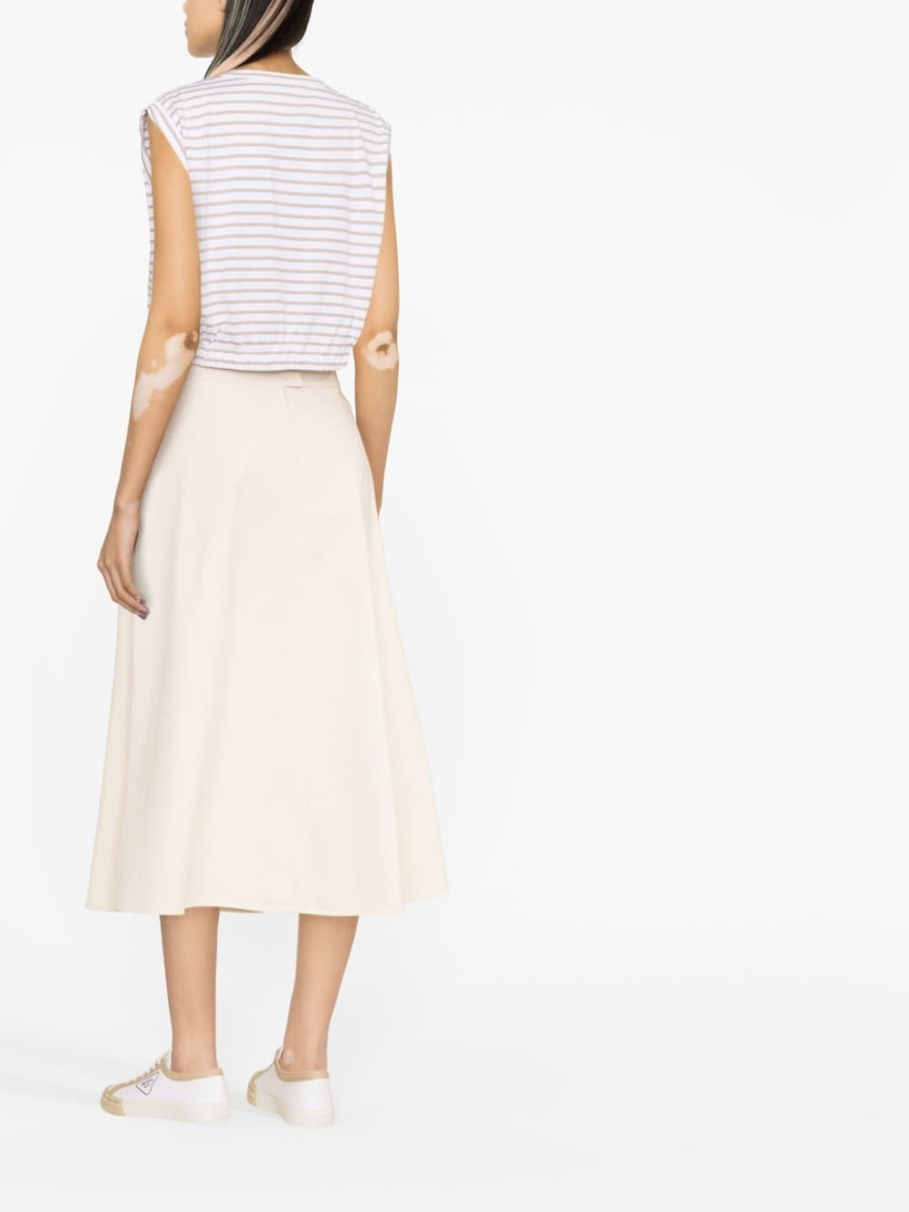 cotton midi skirt - 2