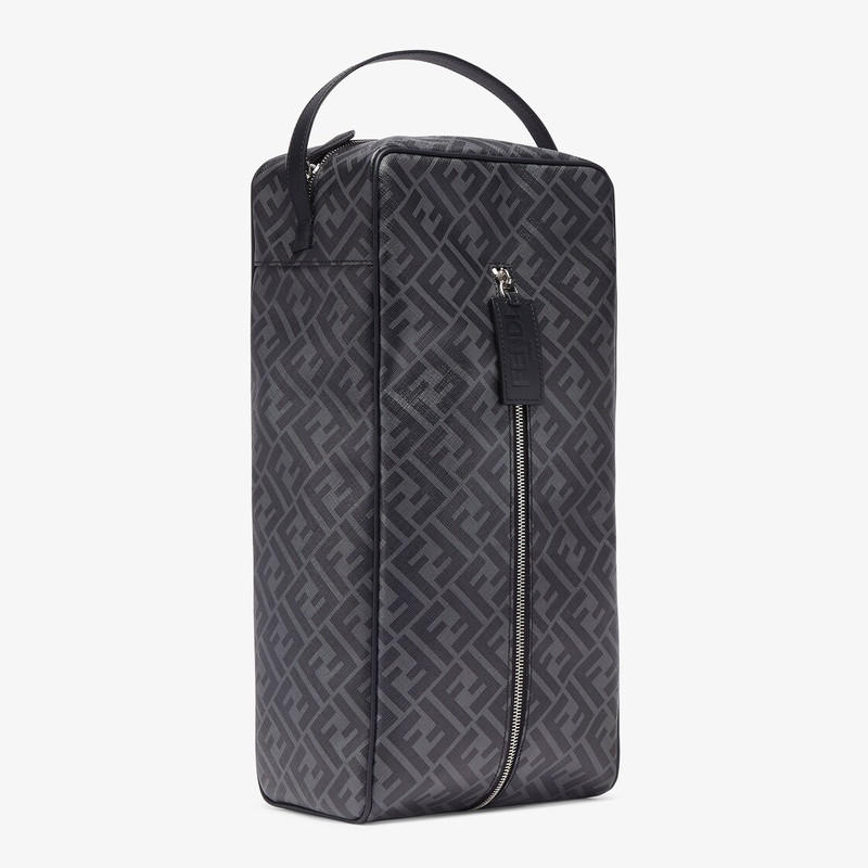 FENDI Black fabric shoe holder outlook