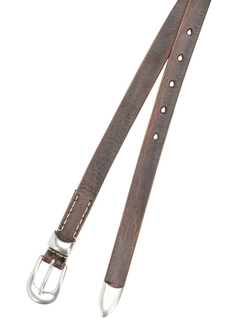 Our Legacy Leather Belt Belts Brown outlook