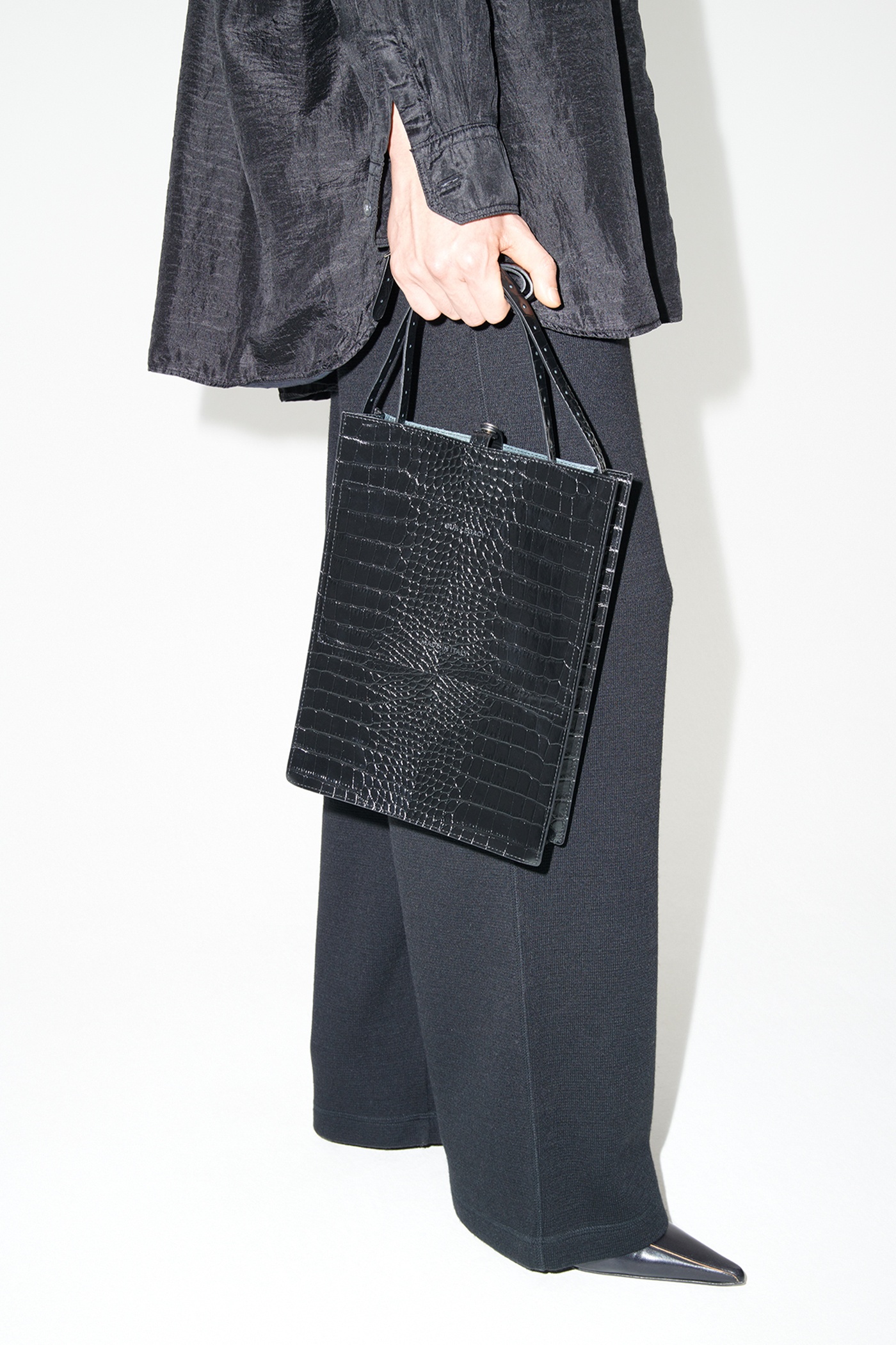 Sub Tote Black Croco - 8