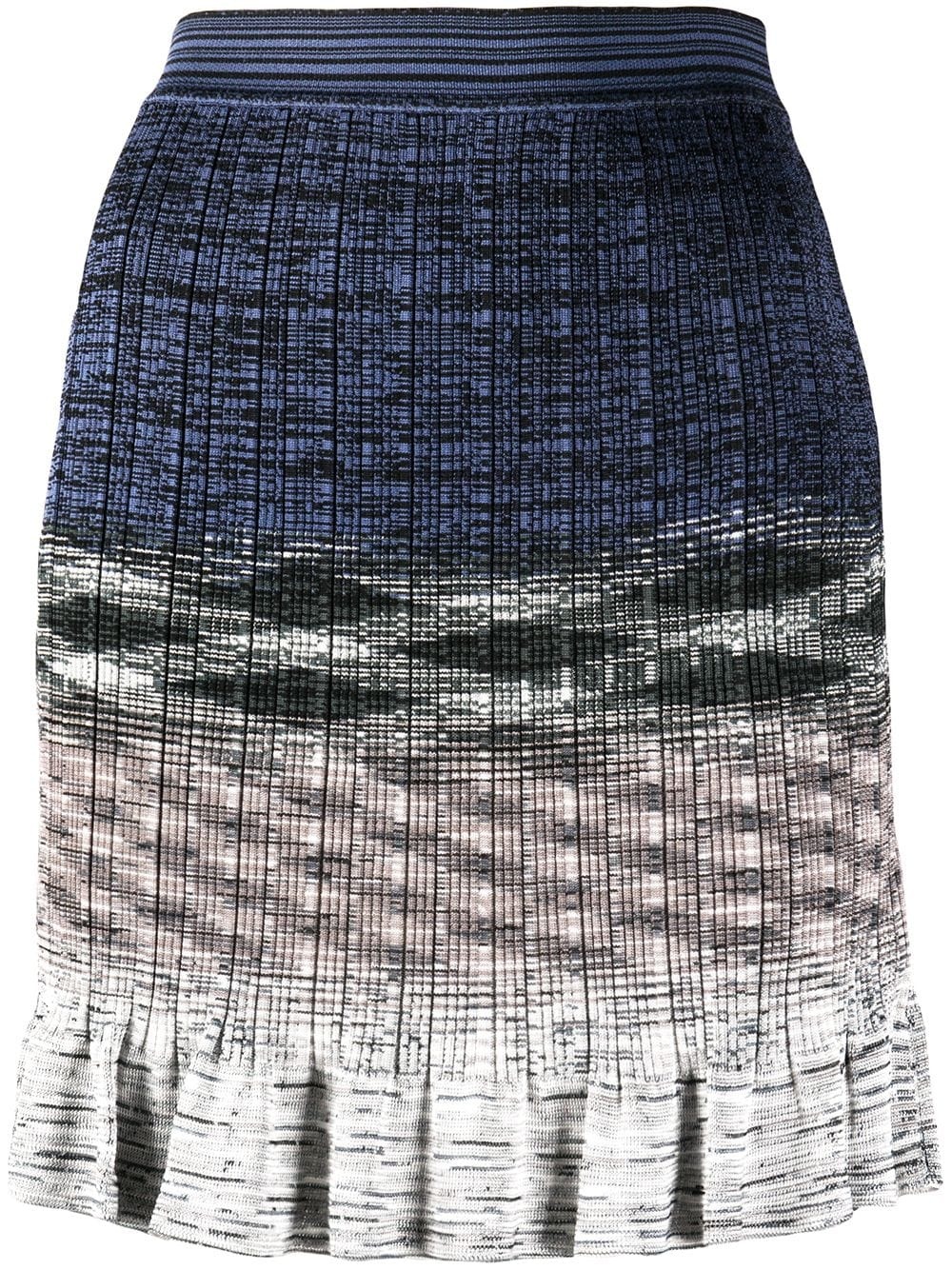 knitted ruffled skirt - 1