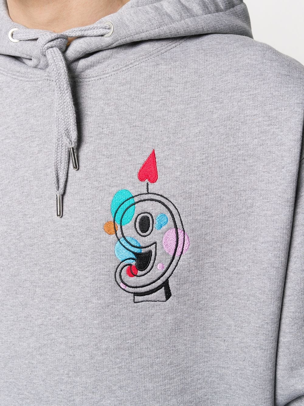 9 patch hooded sweatshirt - 5