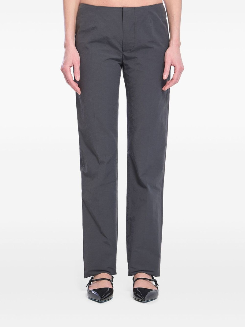 pintuck-detail trousers 1