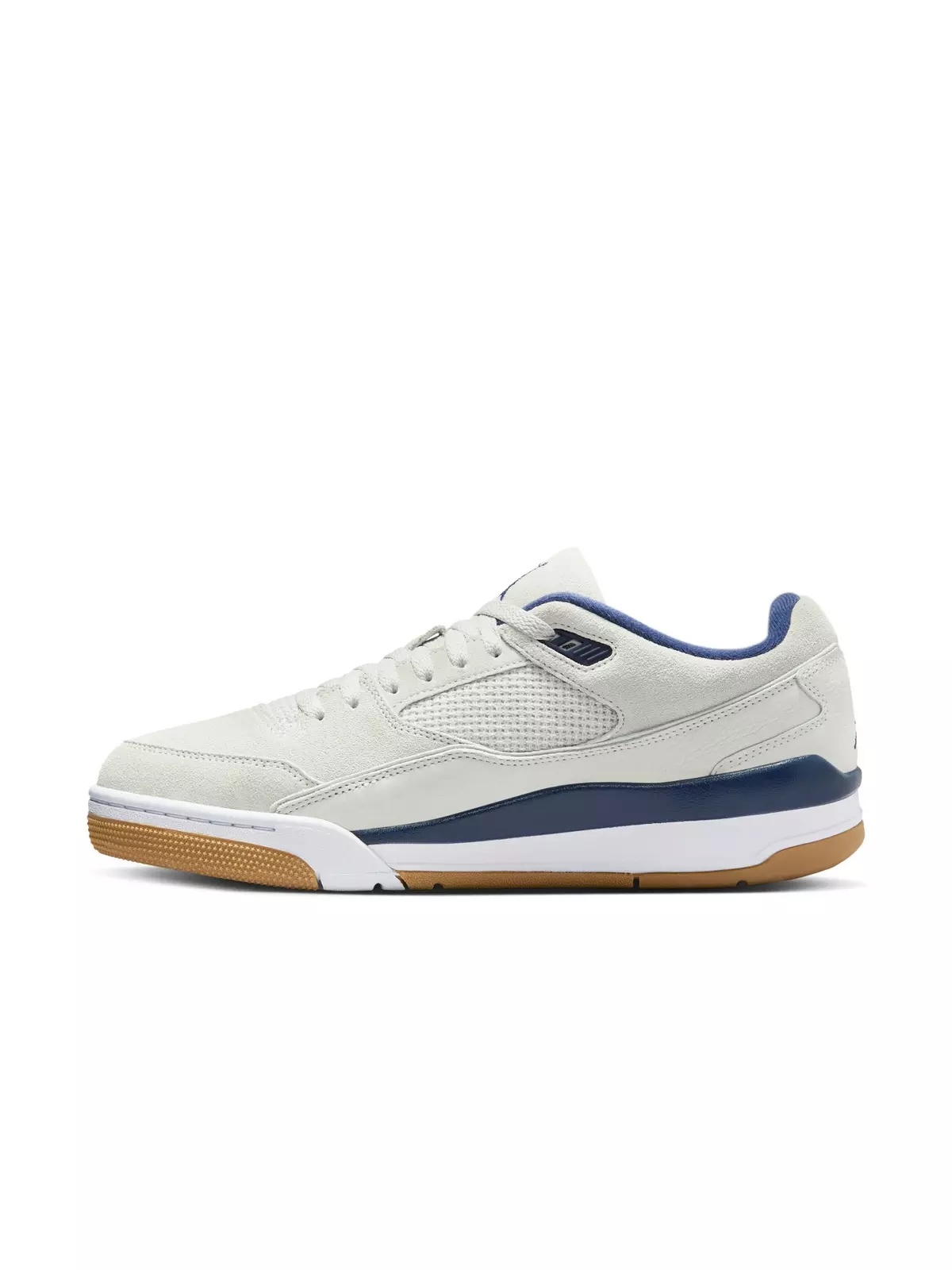 Flight Court "Neutral Grey/Midnight Navy/White" Men's Shoe - 4