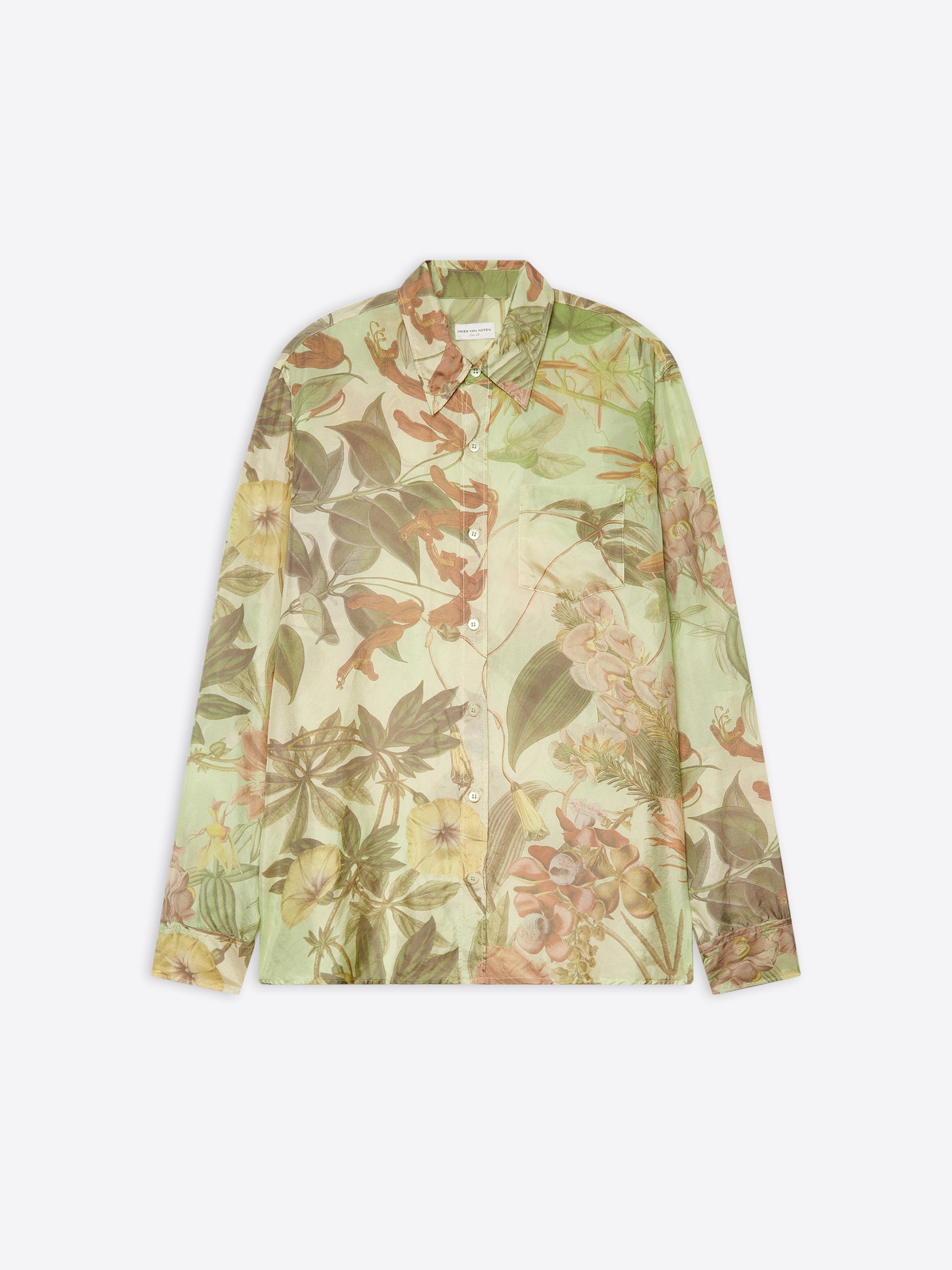 PRINTED FITTED SHIRT - 1
