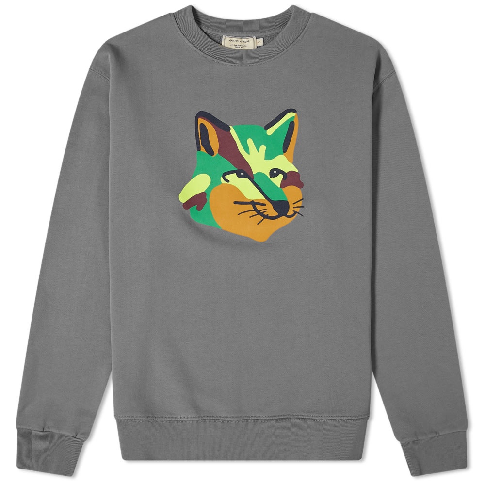 Maison Kitsuné Neon Fox Print Sweat - 1