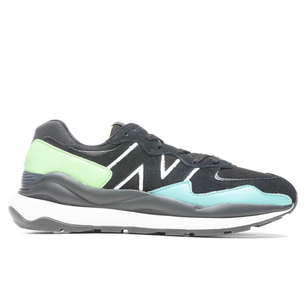 NEW BALANCE 57/40 - BLACK/VIBRANT SPRING GLOW - 1