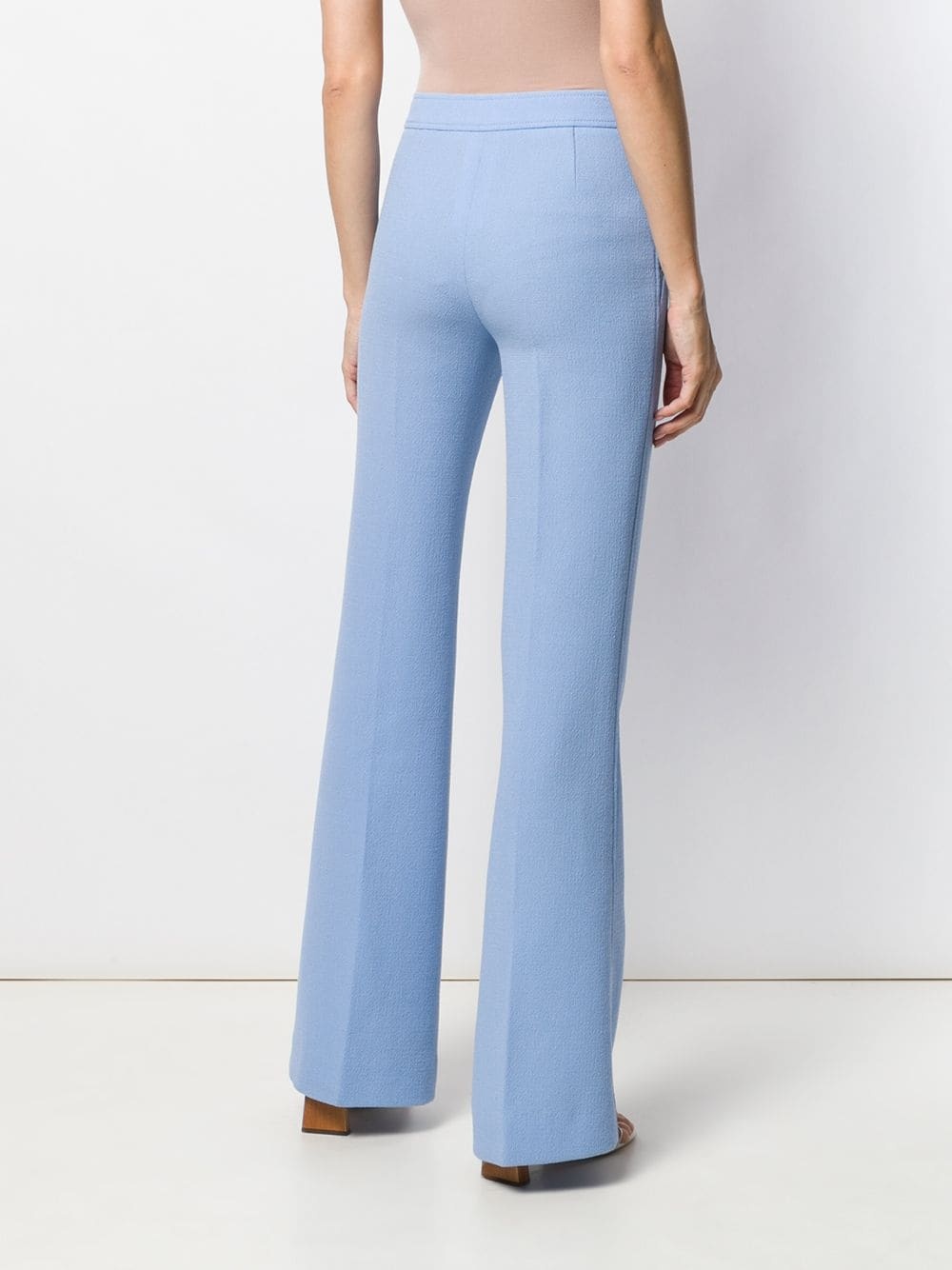 tailored flared trousers - 4