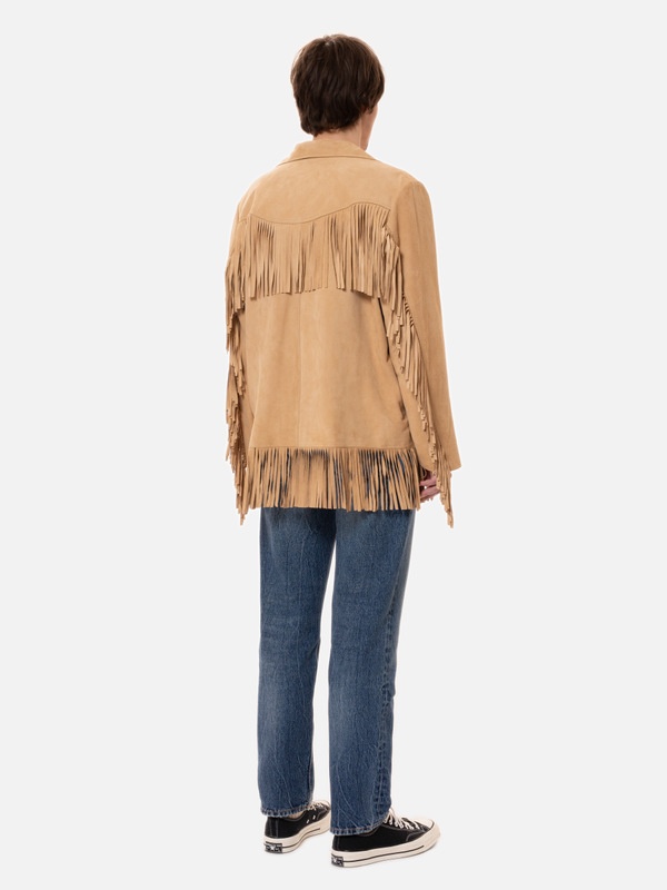 Frans Fringed Suede Jacket - 4
