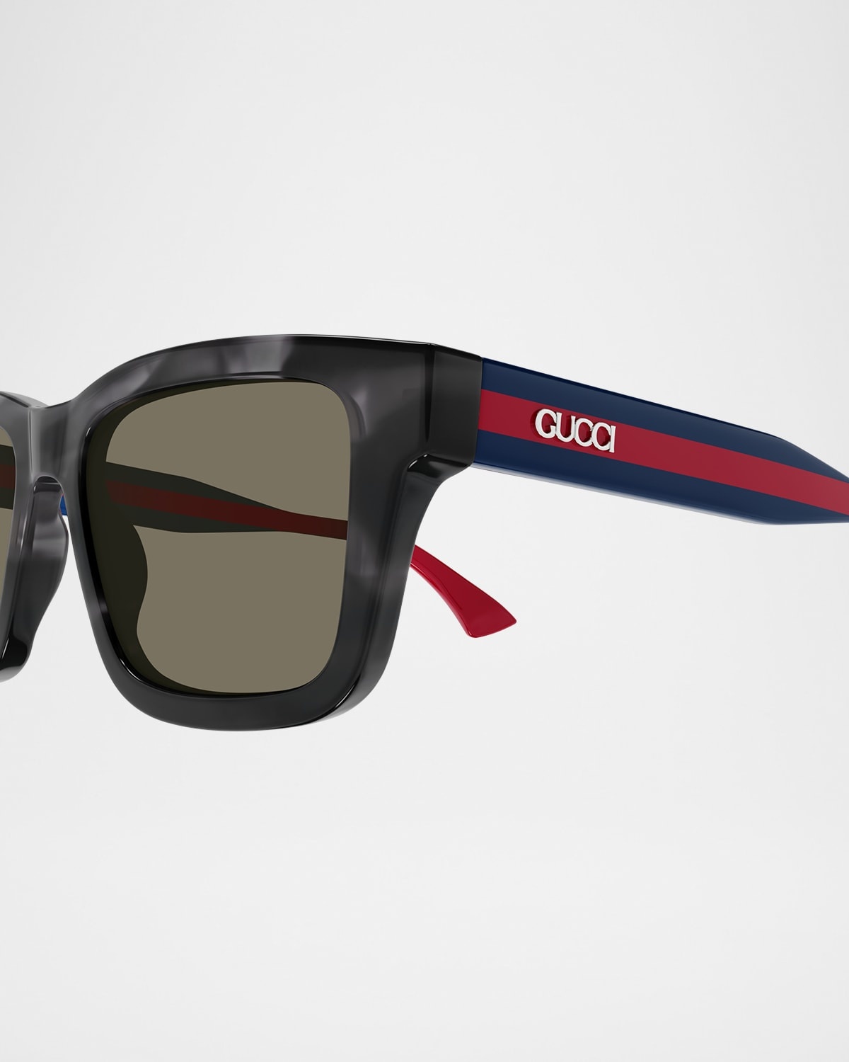 Men's GG1869SM Acetate Rectangle Sunglasses - 3