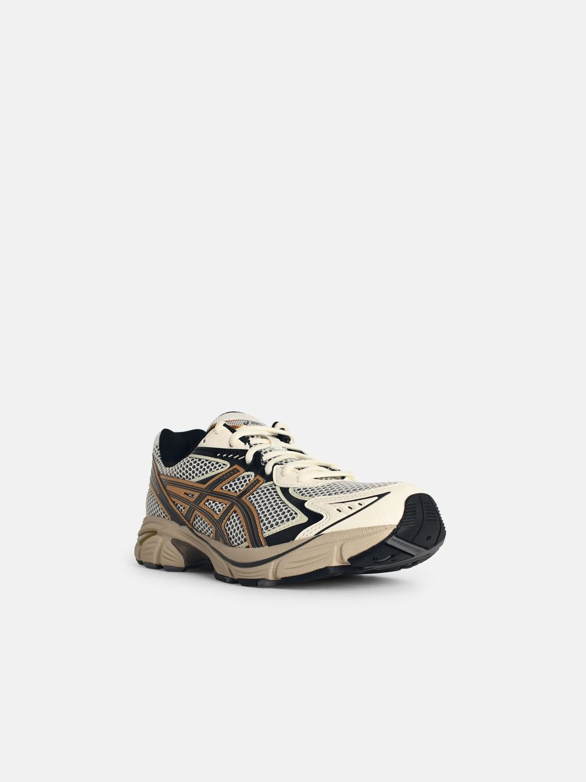 '2160' CREAM/PURE GOLD MESH SNEAKERS - 2