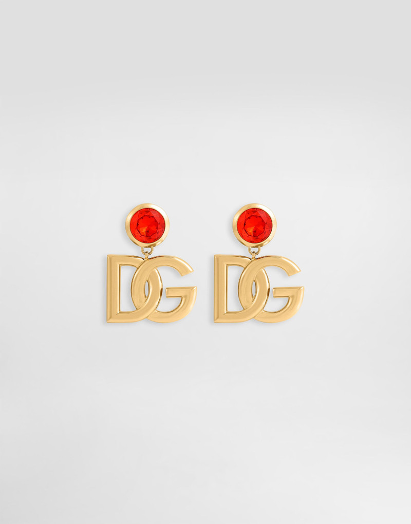 Clip earrings with logo 1
