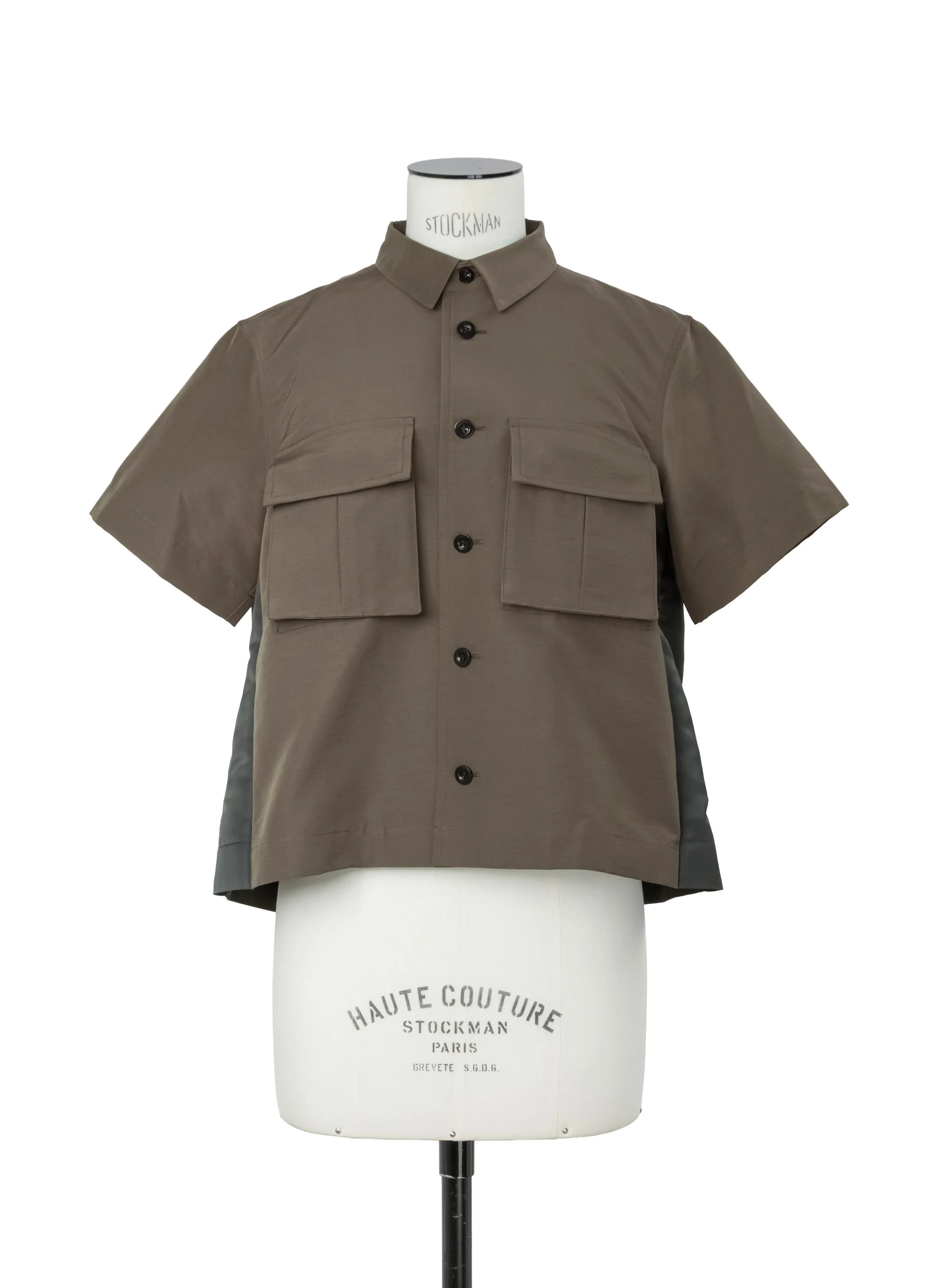 Grosgrain x Nylon Twill Shirt - 1