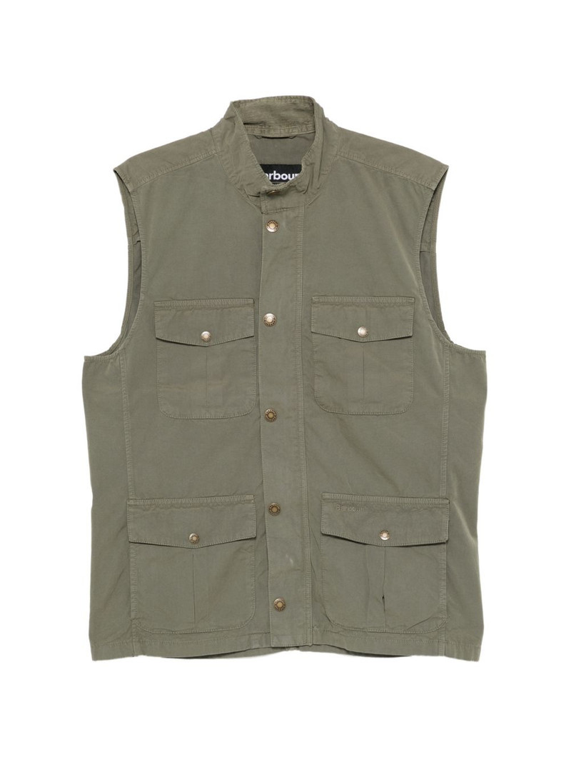 Corbridge buttoned pocket gilet 1
