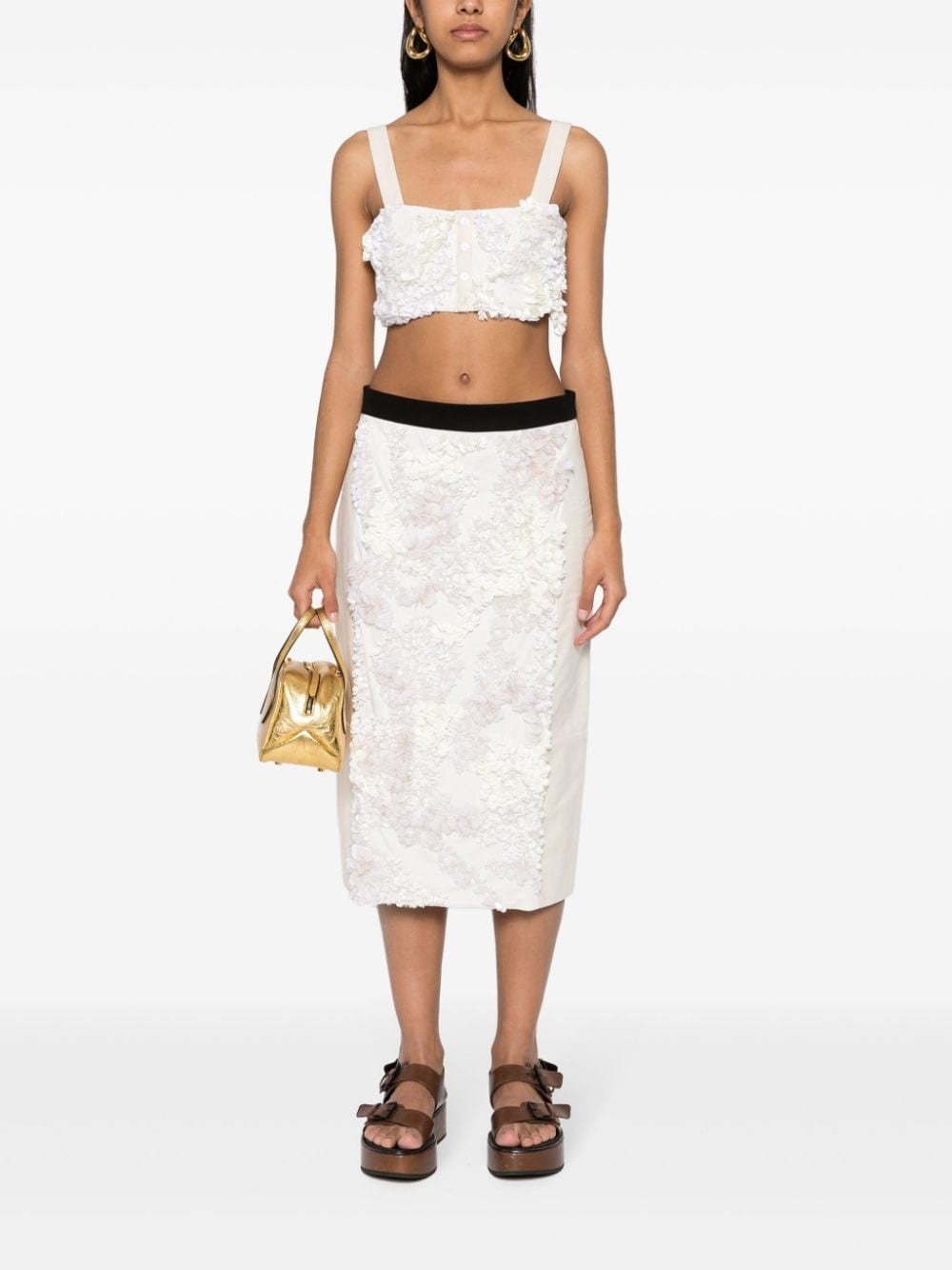 sequin midi skirt - 2