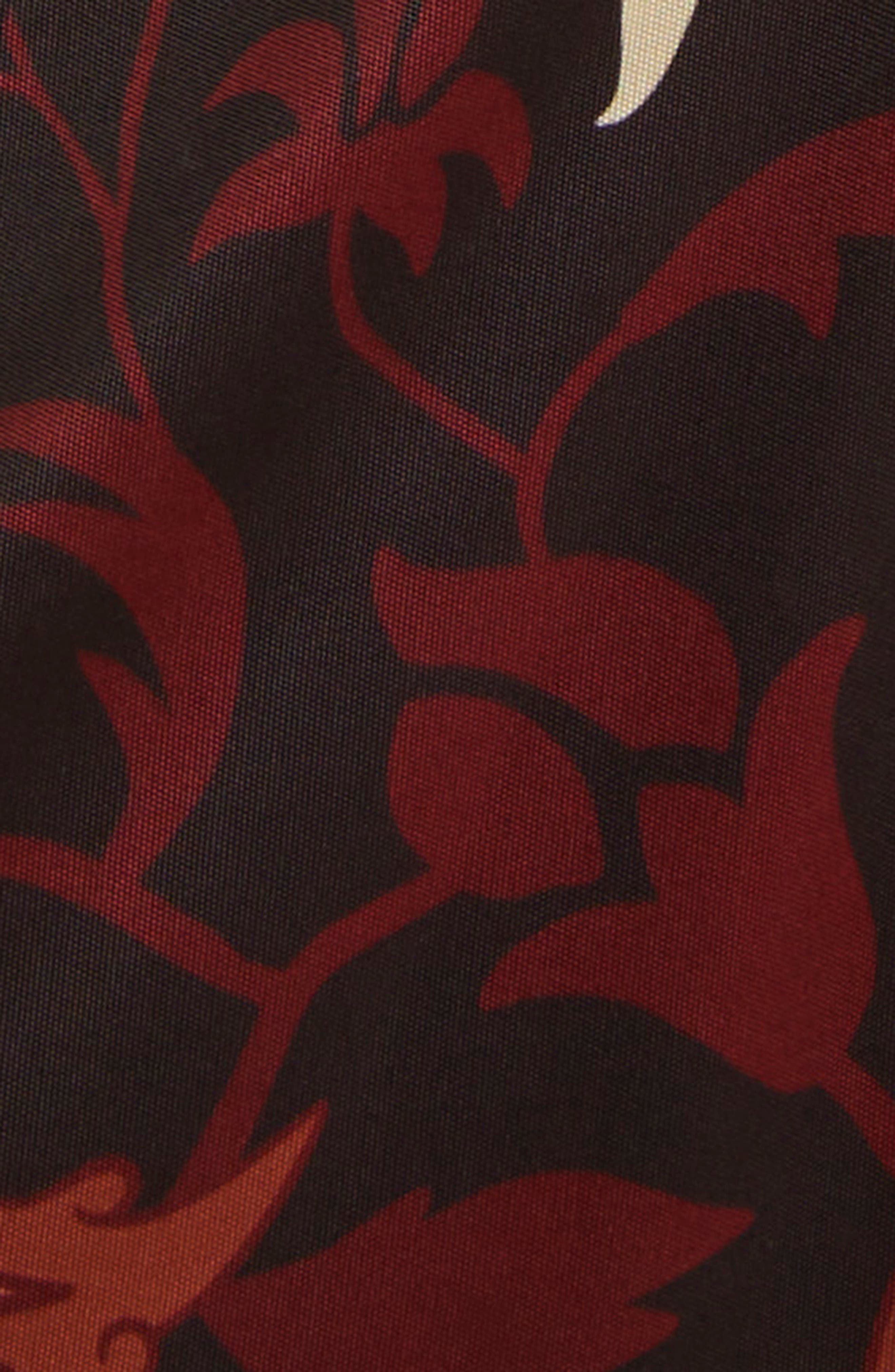 Johanna Ortiz Start Point Print Long Sleeve Jersey Maxi Dress in Black /Mocca /Sand /Red at Nordstro - 6