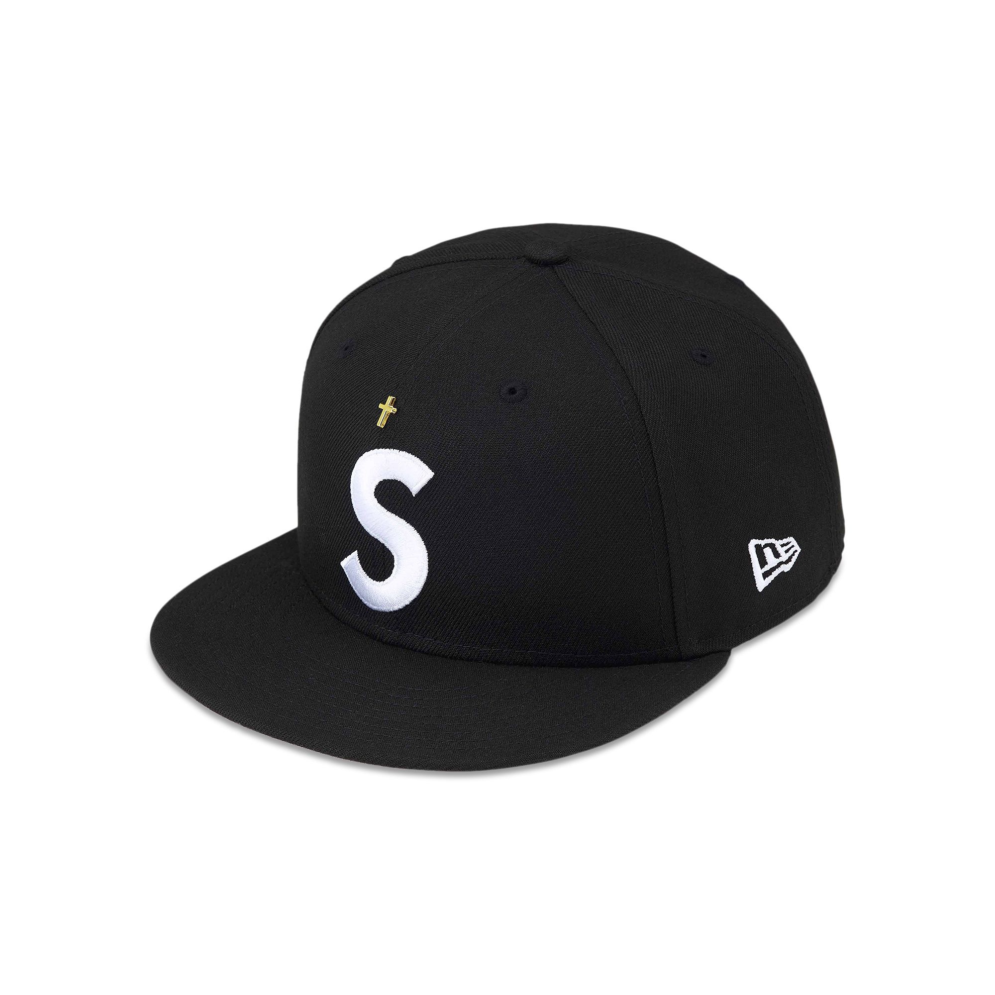 Supreme Gold Cross S Logo New Era 'Black' - 1