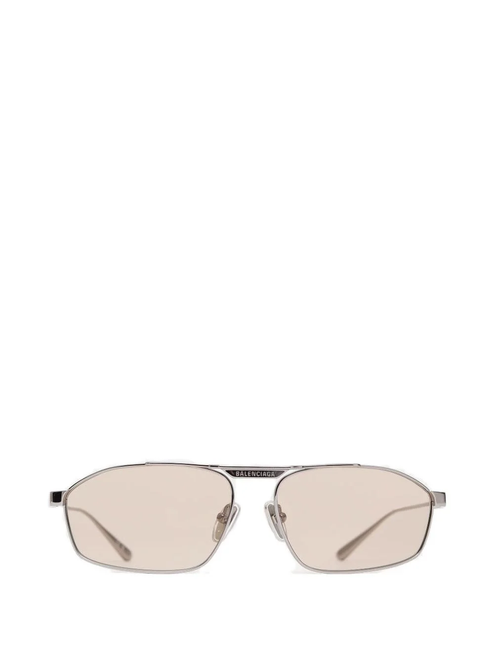 geometric-frame sunglasses - 1