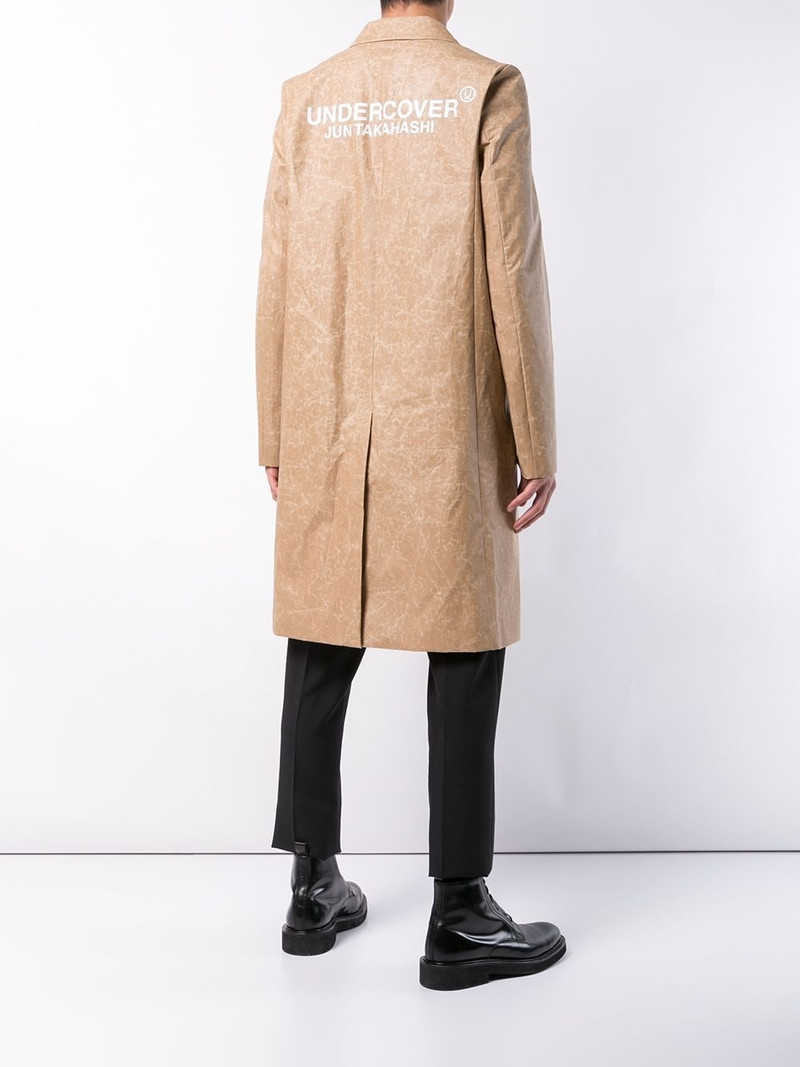 UNDERCOVER single breasted coat outlook