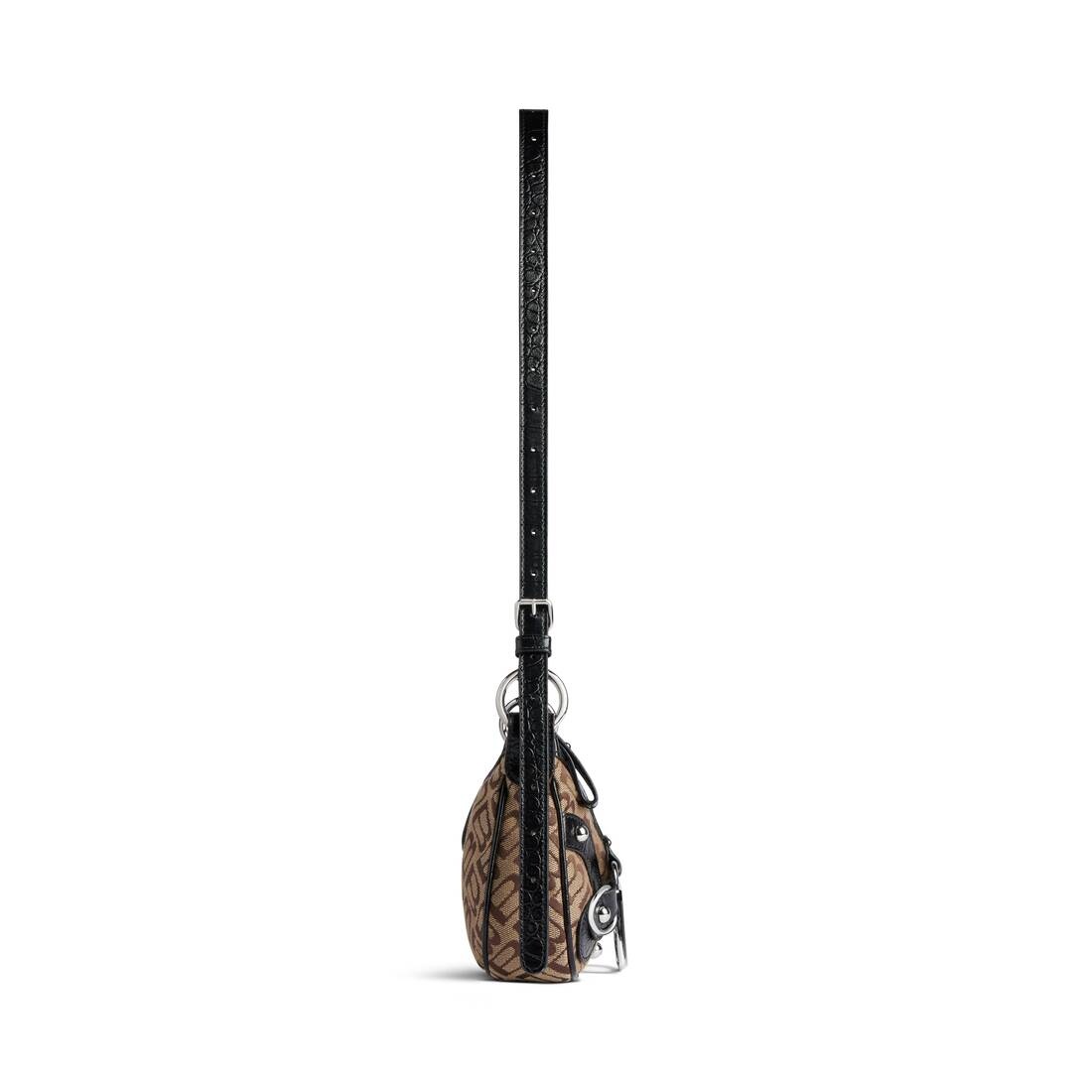 Women's Essex Small Shoulder Bag in Ebony/beige/black - 3