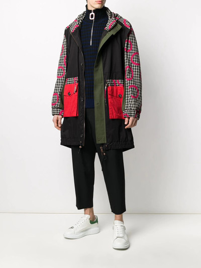 Vivienne Westwood gingham panel coat outlook