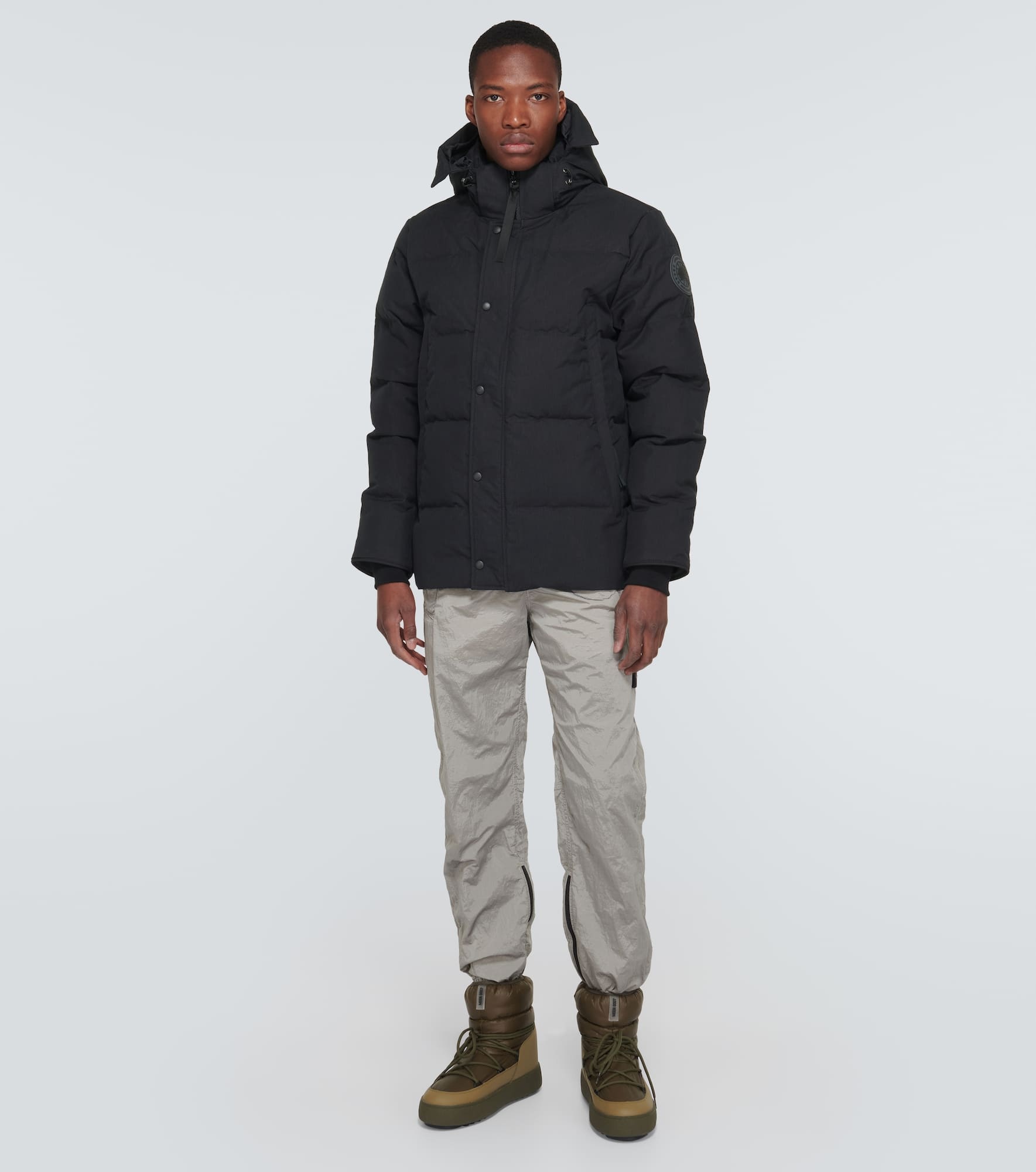 Canada Goose Wyndham Arctic Tech® Hooded Down Parka | REVERSIBLE