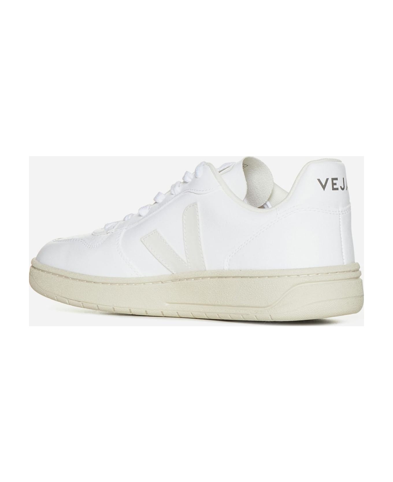 V-10 Leather Sneakers - 4