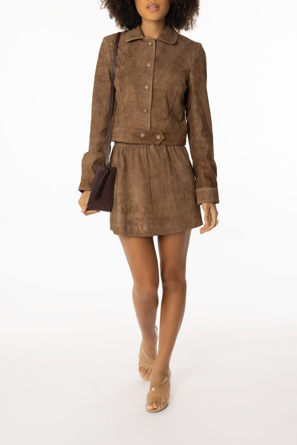 Cropped Trench Jacket - 3