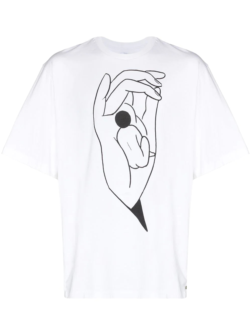 graphic-print cotton T-shirt - 1