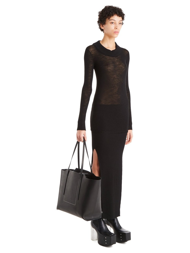 Large Shopper Bag in Black 9