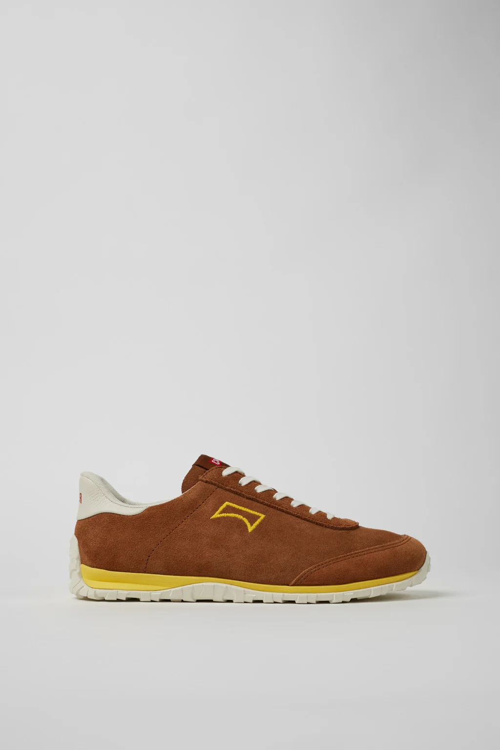 Drift Walk Brown Suede and Leather Sneakers for Men. - 1