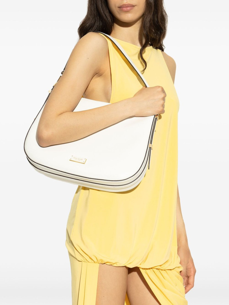 kate spade logo-plaque shoulder bag outlook