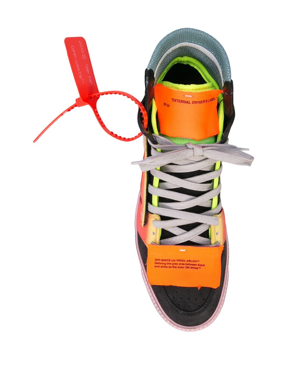 Off Court security tag sneakers - 4