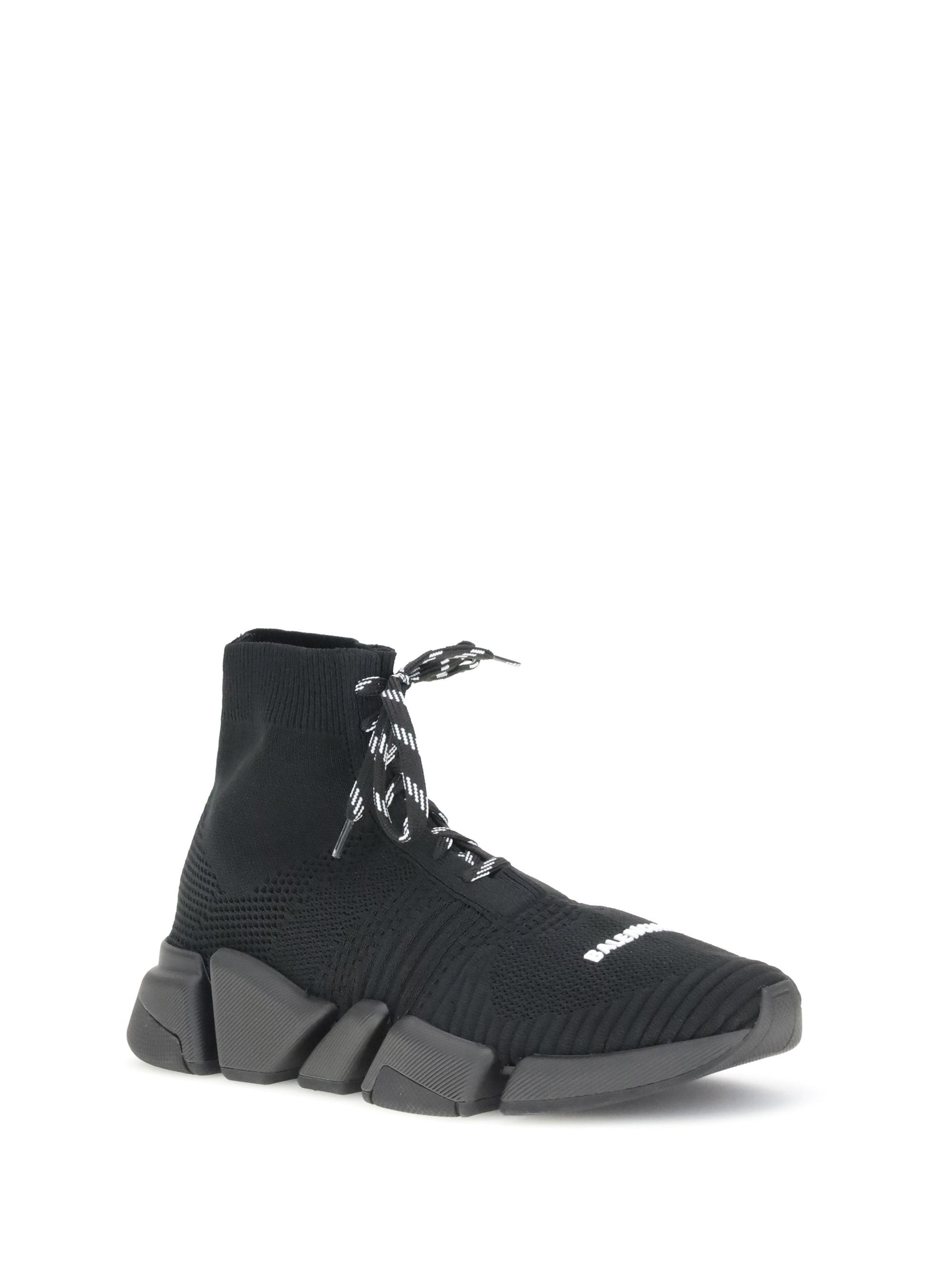 Balenciaga Men Speed 2.0 Lace-Up Sneakers - 2