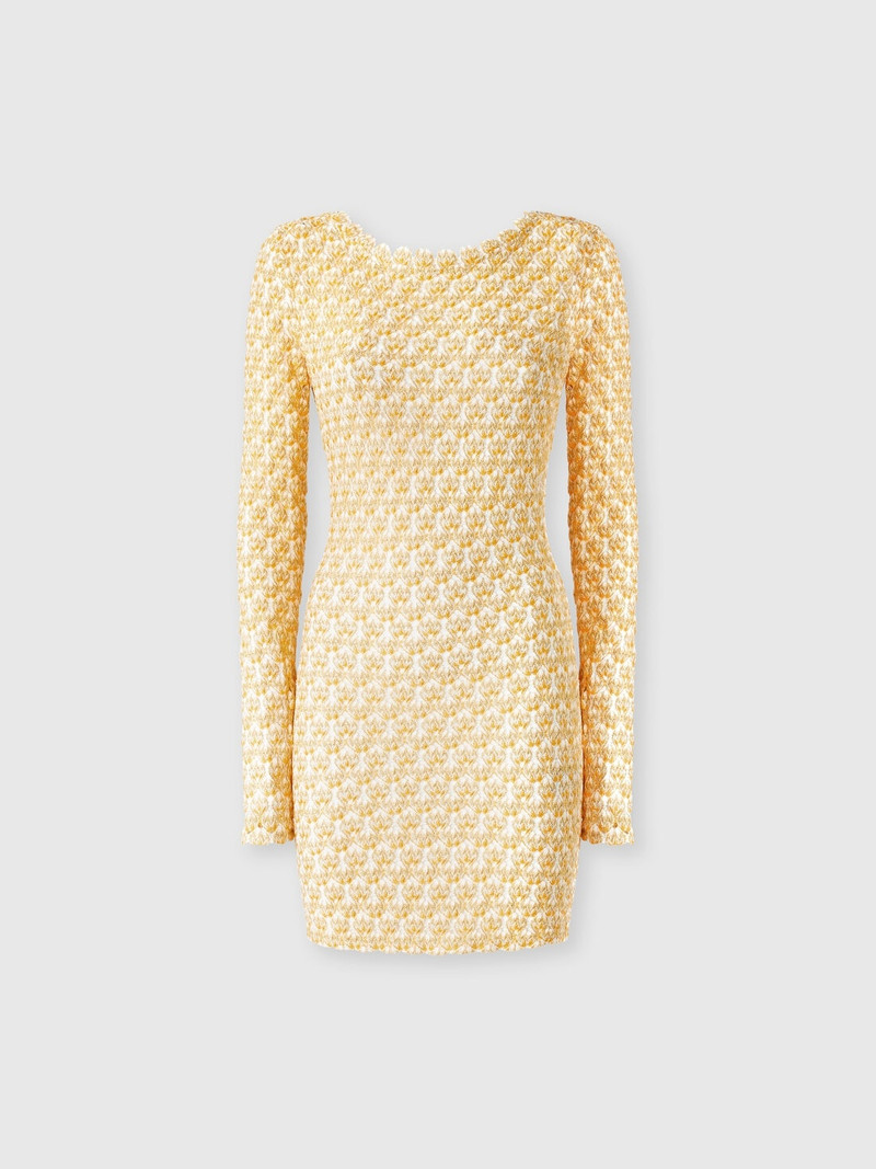 Short lace long sleeve cover-up 1