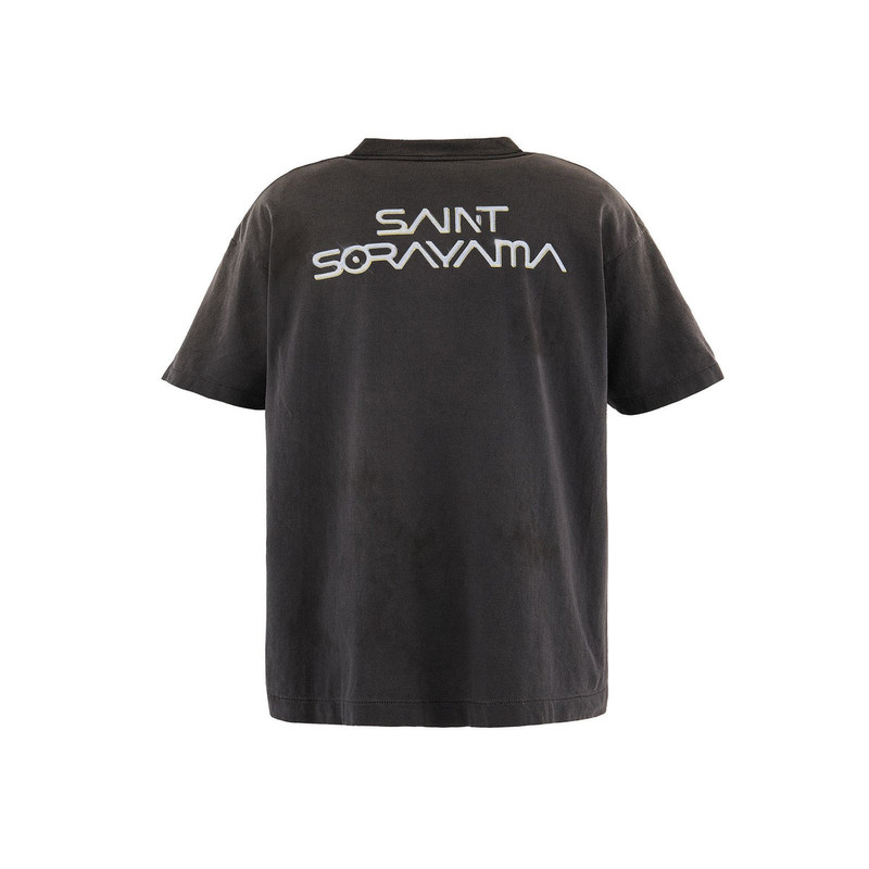 SAINT M×××××× MASK SRYM SHORT SLEEVE TEE (BLACK) outlook