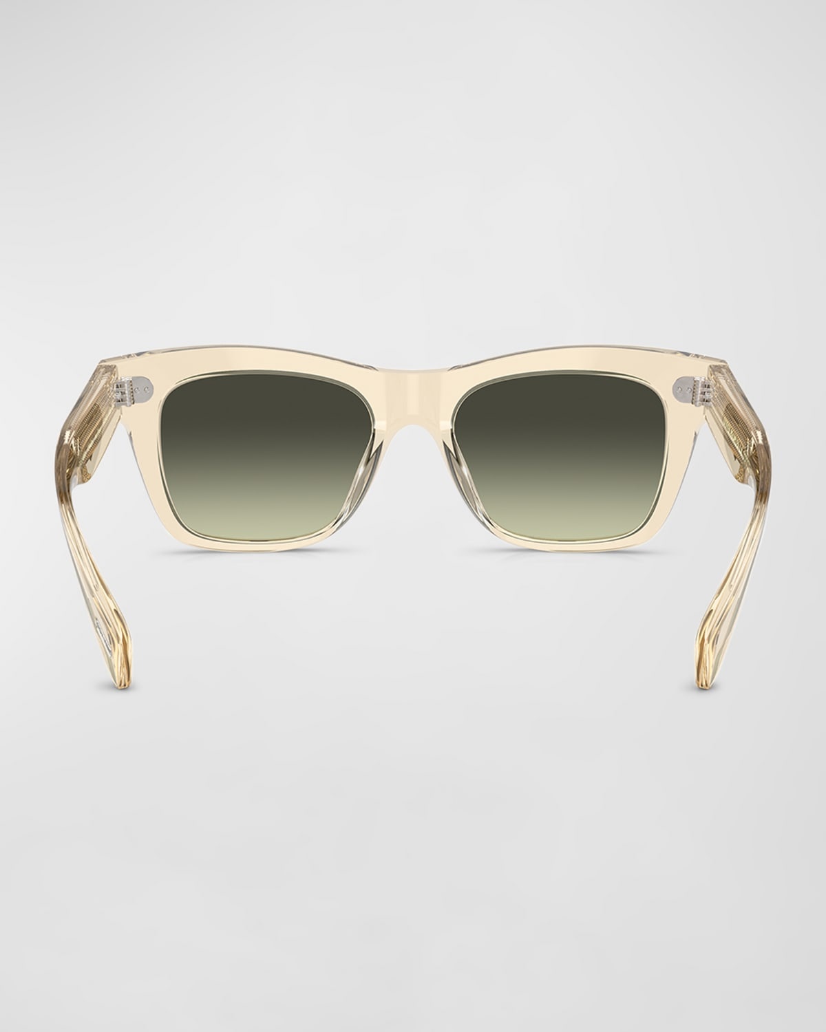 Ms. Oliver Gradient Acetate Square Sunglasses - 4