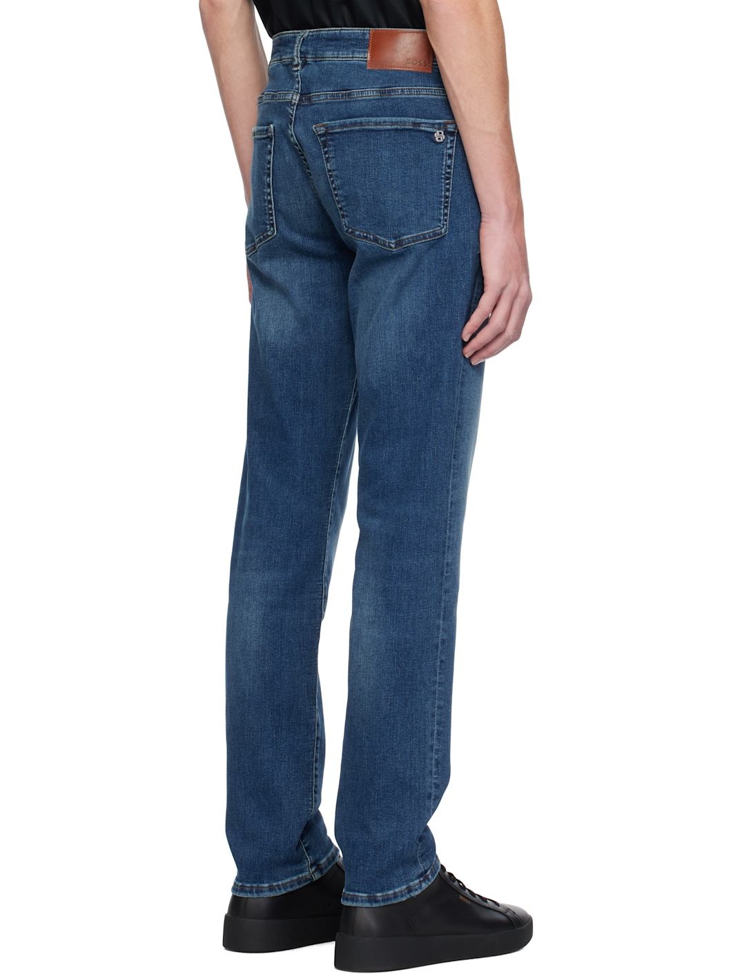 Blue Faded Jeans - 3