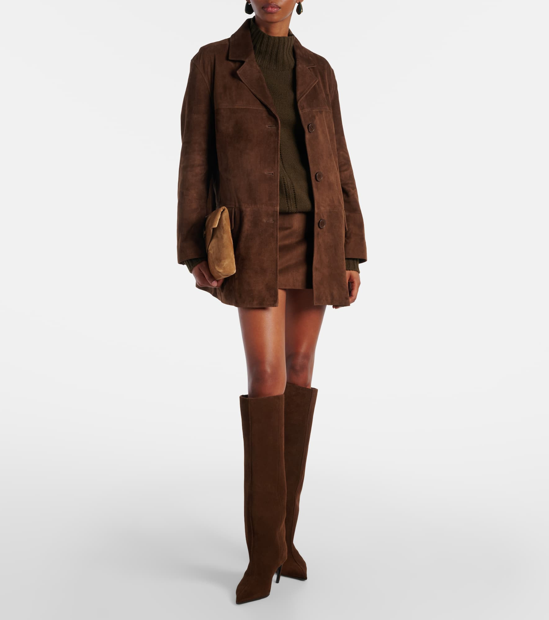 Gotham suede coat - 2