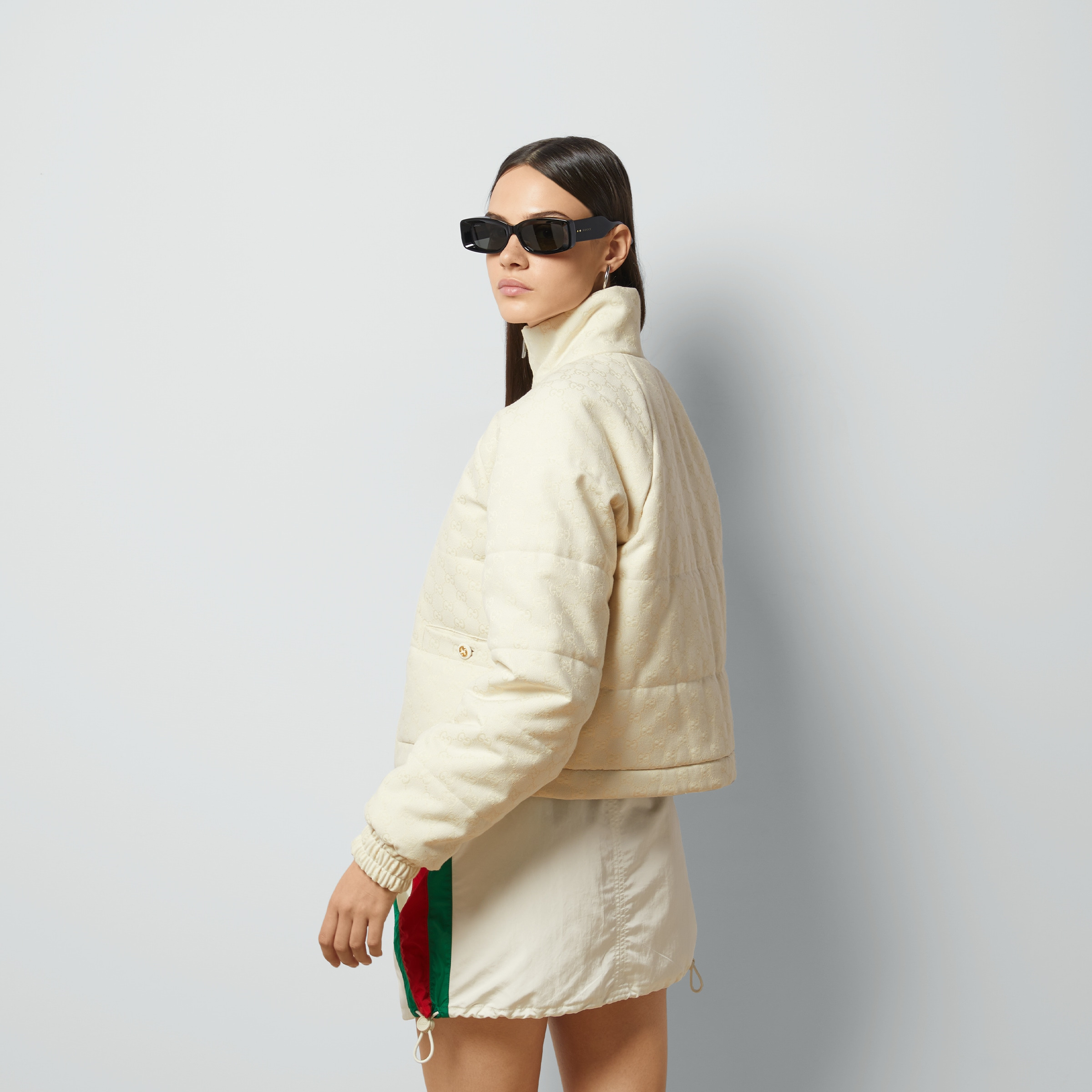 GG canvas bomber jacket - 6
