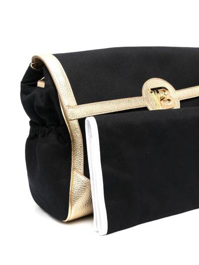 Balmain contrast-trim baby changing bag outlook