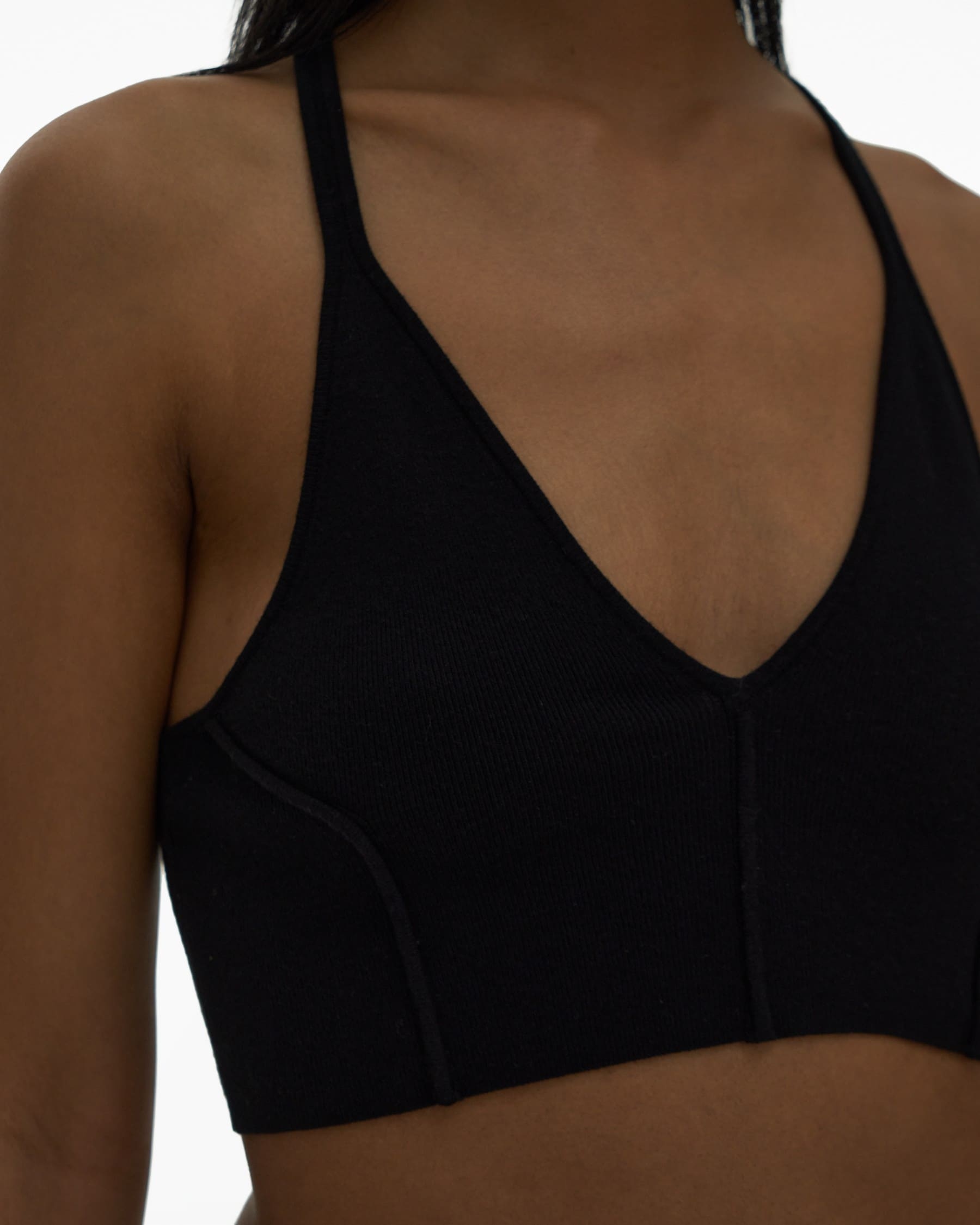 RIBBED BRA - 6