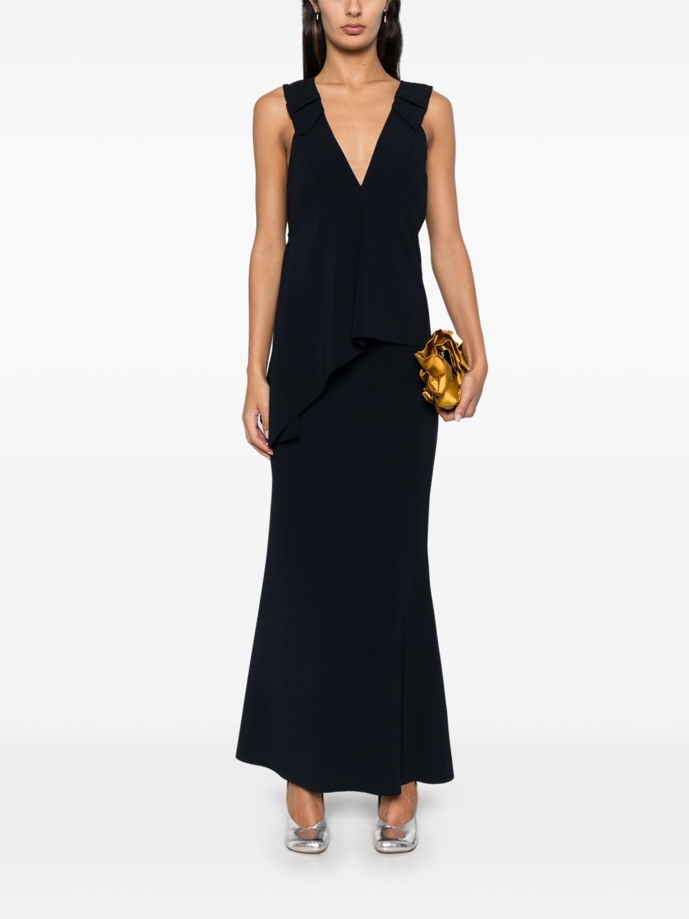 flared-hem midi skirt - 2